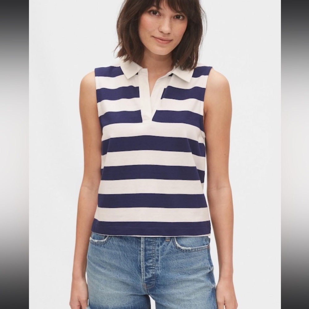 GAP Sleeveless Rugby Polo Shirt